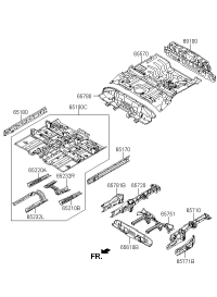 655212X000-Extn assy-rr floor fr