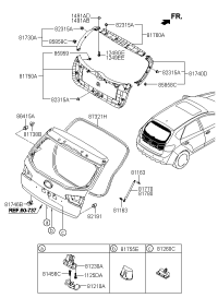 8641129000-Bumper-hood crash pad
