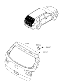 73700C0000-PANEL ASSY-TAIL GATE
