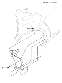 5481811-Patch, rear wheelhouse (incl. 4,5)
