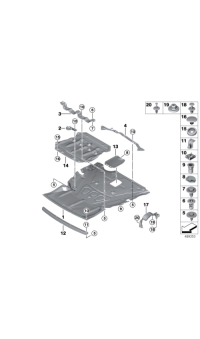 51755A2C409-ENGINE COMP.SHIELD/F07/F10