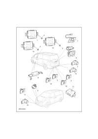 C00016960-Sensor assy., parkin