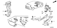 83221SLE003-Duct assy., rr. pillar