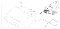 284525MA0B-BRACKET-ELECTRIC UNIT