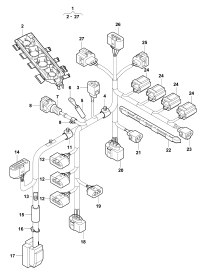 18D971627K-Harness-motor