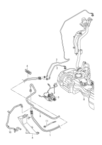 L5ND200059C-Pipe set, fuel