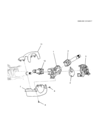 84291663-Coil, steering wheel air bag (* repair kit 1)