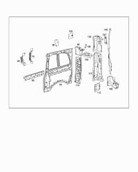 6396368316-REINF ASSY-RAD CORE UPR