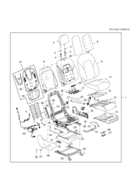 26689230-Armrest (part of 1), front seat