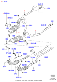 E9AZ5E241A-GASKET,W.PUMP INLET