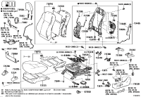 858670E050-BLOWER, SEAT BACK CLIMATE CONTROL, RH/LH