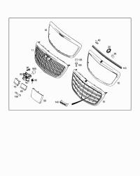 2228801283-GRILLE RADIATOR