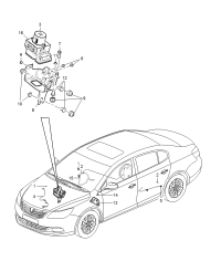 22831244-Sensor assy-frt wheel speed