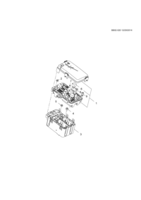 26678419-Box, front compartment fuse (incl. 6)