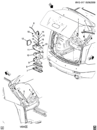 13502688-Spacer, tailgate pump (up) (incl. 8)