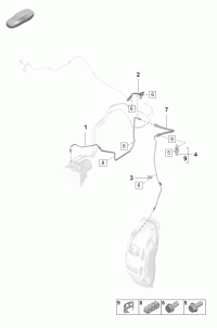 971611707-Brake hose: