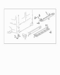 9018800571-BAR, REAR BUMPER