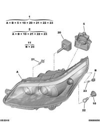 620855-Headlamp assy