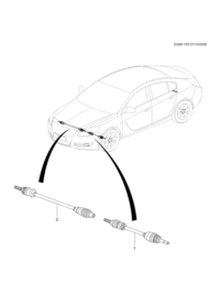 22796273-Shaft, front drive half