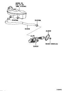 3143412100-TUBE, CLUTCH RESERVOIR