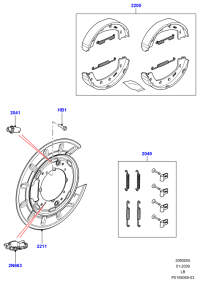 LR001028-Brake adj kit