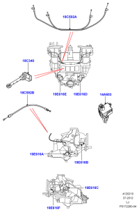 JGO000021-Switch assy-heater blower