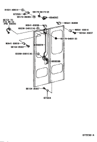 6722490500-CUSHION, CENTER DOOR