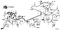 01464TETH02-Hose set, r. fr. brake
