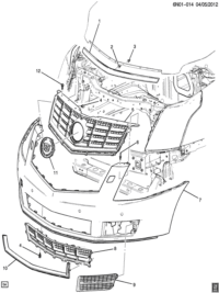 25778387-Grille (black), lower front