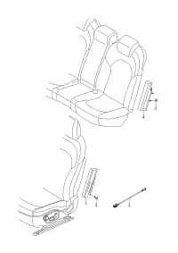 80A880241F-Side air bag unit * *