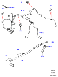 LR005256-INLET,WATER PUMP