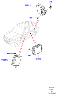LR030197-CONTROL UNIT