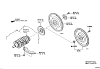 SU00307231-FLYWHEEL SUB-ASSY