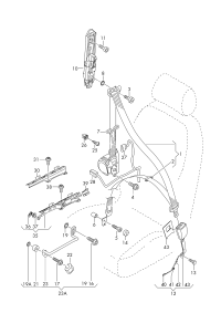 L8VD857705A-3-point s/belt w h o * * * * * *