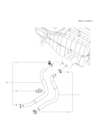 9013361-Hose (incl. 5,7-8)