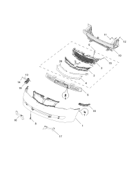 10033703-MOULE BUMPER