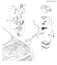 23484139-Cable (incl. 11), battery