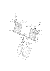 L8WD885681-Clip, back unlock