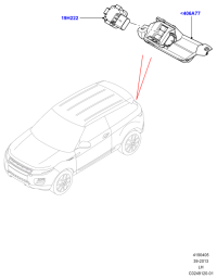 LR047397-CAMERA TAILGATE