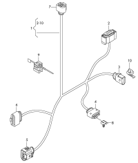 4H0971727B-Harness, fuel pump