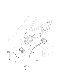 L8R0809933B-Insert filler neck