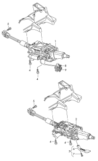 4E0419512GX-Steering column