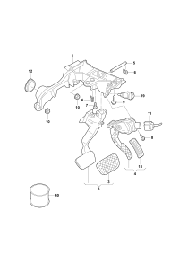 L4G1723117-Bracket, pedal