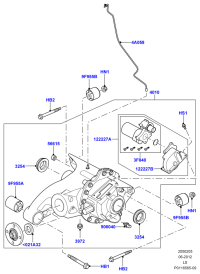 LR006013-Housing assy r axle