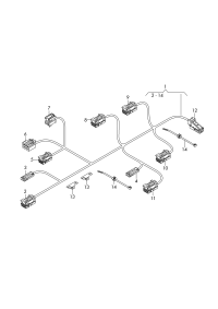 1K0972923A-Housing-flat contact