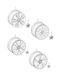 L8UD601025E-Wheel rim-aluminium alloy