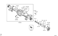 MN110724-OIL SEAL,RR AXLE SHAFT,INR
