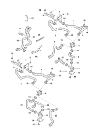 L8KD819350A-Coolant hose: