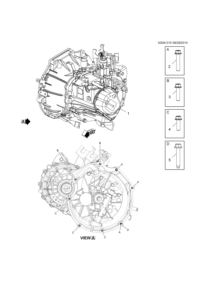 9040529-Transmission assy-manual