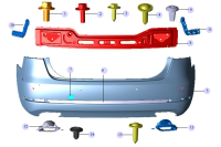 2804102U7500-BOLT - LWR ARM
